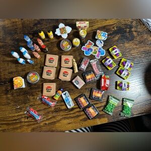 HUGE Lot of 48 Zuru Mini Brands Fill The Fridge Toy Pieces Mini Food